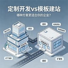 遂宁建站-定制开发vs模板建站：哪种方案更适合你的企业？