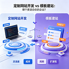 遂宁建站-定制网站开发 vs 模板建站：哪个更适合你的企业？